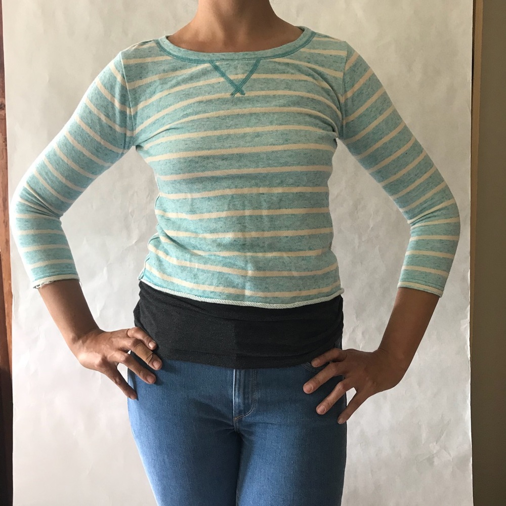 Gap light blue sweatshirt